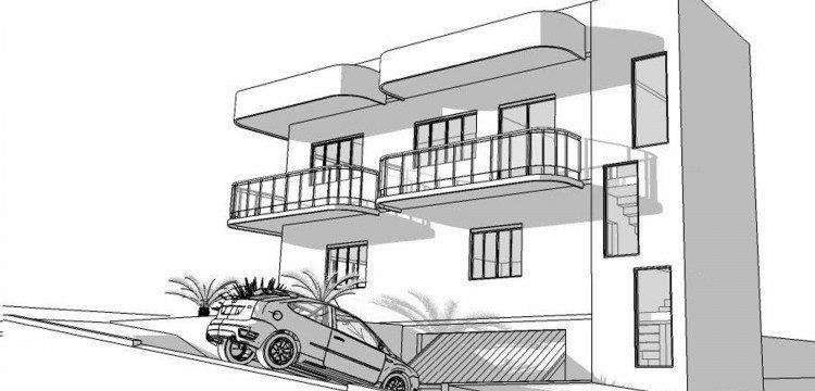 Projeto arquitetônico comercial